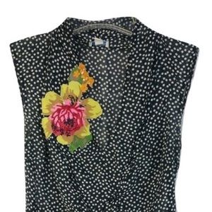 Anthropologie Odille peplum top